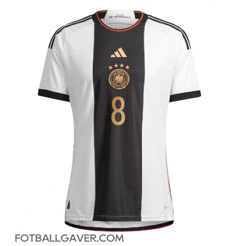 Tyskland Leon Goretzka #8 Fotballklær Hjemmedrakt VM 2022 Kortermet